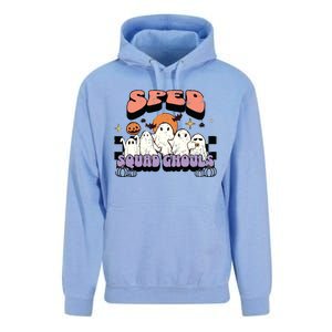 Sped Squad Ghoul Special Education Teacher Halloween Costume Unisex Surf Hoodie