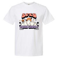 Sped Squad Ghoul Special Education Teacher Halloween Costume Garment-Dyed Heavyweight T-Shirt