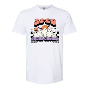 Sped Squad Ghoul Special Education Teacher Halloween Costume Softstyle CVC T-Shirt