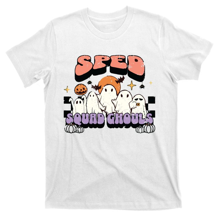 Sped Squad Ghoul Special Education Teacher Halloween Costume T-Shirt