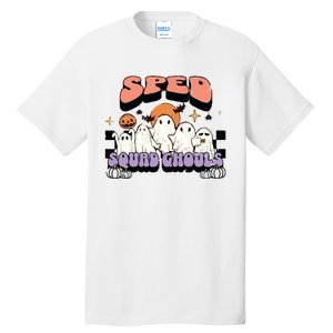 Sped Squad Ghoul Special Education Teacher Halloween Costume Tall T-Shirt