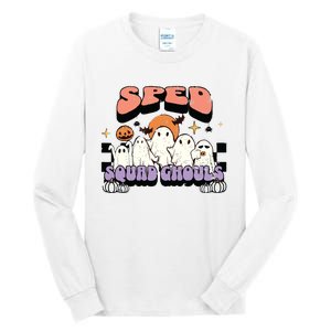 Sped Squad Ghoul Special Education Teacher Halloween Costume Tall Long Sleeve T-Shirt