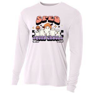 Sped Squad Ghoul Special Education Teacher Halloween Costume Cooling Performance Long Sleeve Crew