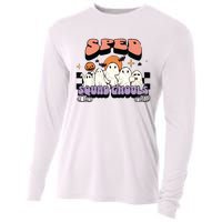 Sped Squad Ghoul Special Education Teacher Halloween Costume Cooling Performance Long Sleeve Crew