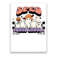 Sped Squad Ghoul Special Education Teacher Halloween Costume Poster