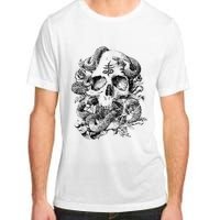 Skull & Snakes Goth Punk Adult ChromaSoft Performance T-Shirt