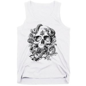 Skull & Snakes Goth Punk Tank Top