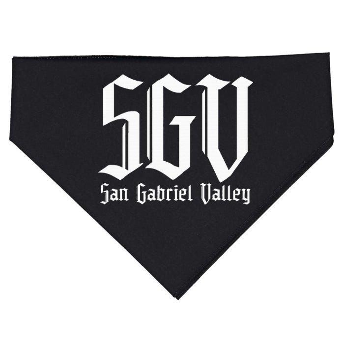 Sgv San Gabriel Valley Sgv 626 San Gabriel Valley USA-Made Doggie Bandana