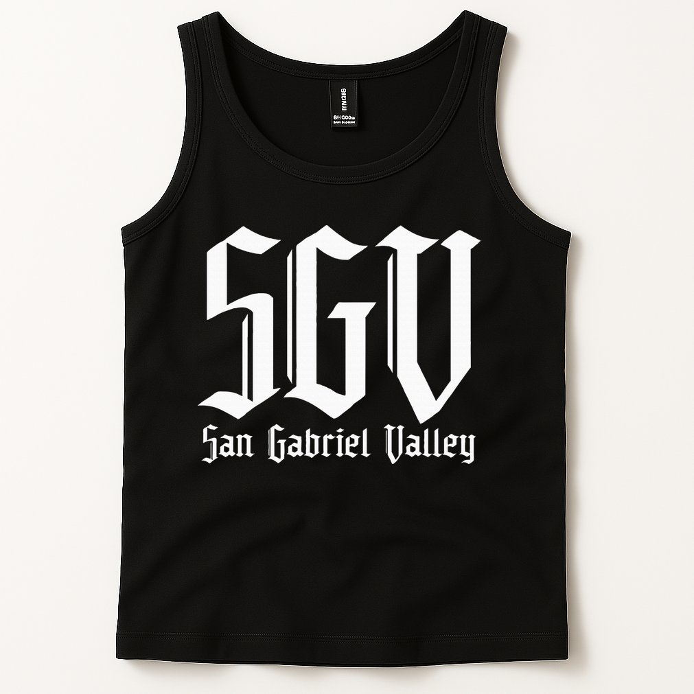 Sgv San Gabriel Valley Sgv 626 San Gabriel Valley Tank Top