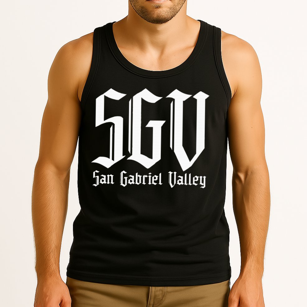 Sgv San Gabriel Valley Sgv 626 San Gabriel Valley Tank Top