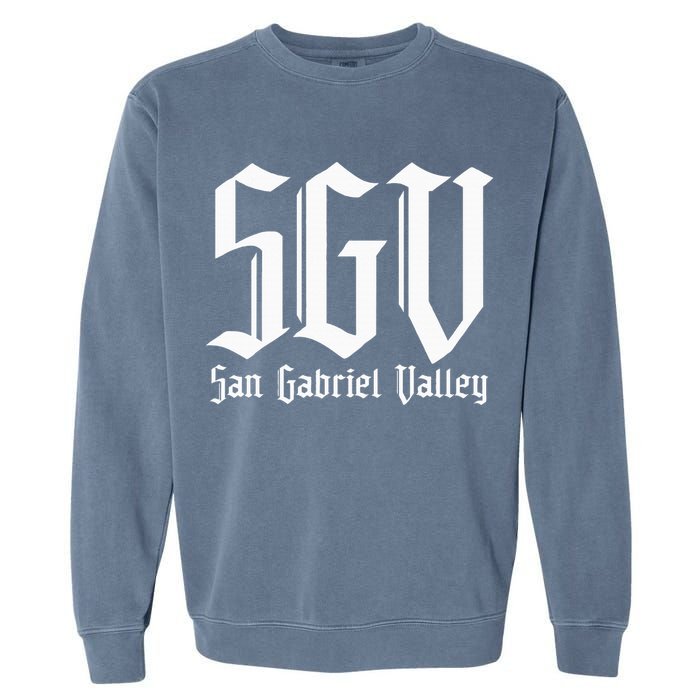 Sgv San Gabriel Valley Sgv 626 San Gabriel Valley Garment-Dyed Sweatshirt