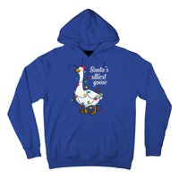 Santa’s silliest goose Funny Christmas Family  Hoodie