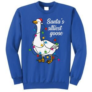 Santa’s silliest goose Funny Christmas Family  Sweatshirt