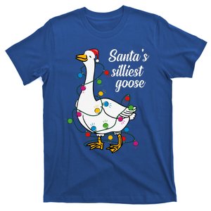 Santa’s silliest goose Funny Christmas Family  T-Shirt