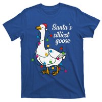 Santa’s silliest goose Funny Christmas Family  T-Shirt