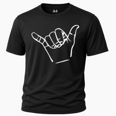 Shaka Sign Good Vibes Retro Hang Loose Performance Shirt