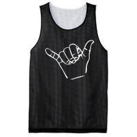 Shaka Sign Good Vibes Retro Hang Loose Mesh Reversible Basketball Jersey Tank