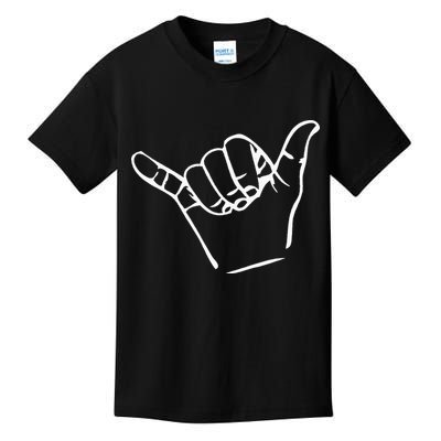 Shaka Sign Good Vibes Retro Hang Loose Kids T-Shirt
