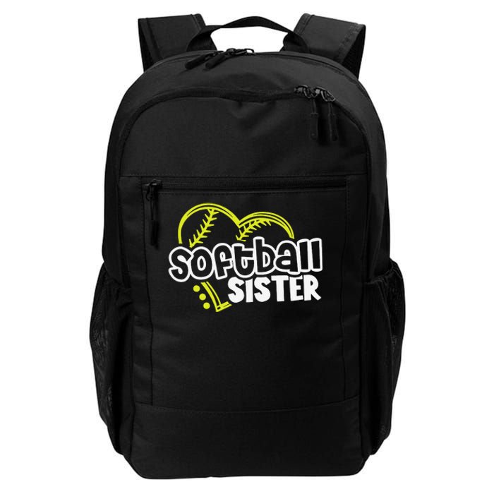 Softball Sister Gifts for Teen Sisters Daily Commute Backpack