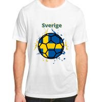 Sverige Soccer Gift Funny Adult ChromaSoft Performance T-Shirt