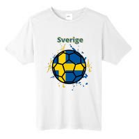 Sverige Soccer Gift Funny Tall Fusion ChromaSoft Performance T-Shirt