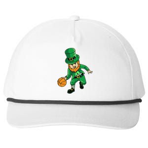 Shenanigans Squad Gnomes Shamrock Happy St Patrick's Day Snapback Five-Panel Rope Hat