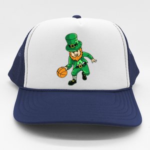 Shenanigans Squad Gnomes Shamrock Happy St Patrick's Day Trucker Hat