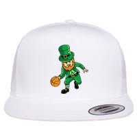 Shenanigans Squad Gnomes Shamrock Happy St Patrick's Day Flat Bill Trucker Hat