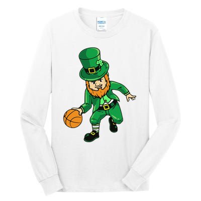 Shenanigans Squad Gnomes Shamrock Happy St Patrick's Day Tall Long Sleeve T-Shirt