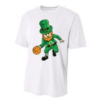 Shenanigans Squad Gnomes Shamrock Happy St Patrick's Day Performance Sprint T-Shirt