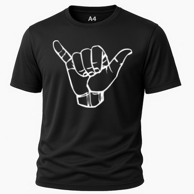 Shaka Sign Good Vibes Hang Loose Aloha Hawaiian Greeting Performance Shirt