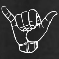 Shaka Sign Good Vibes Hang Loose Aloha Hawaiian Greeting Beanie