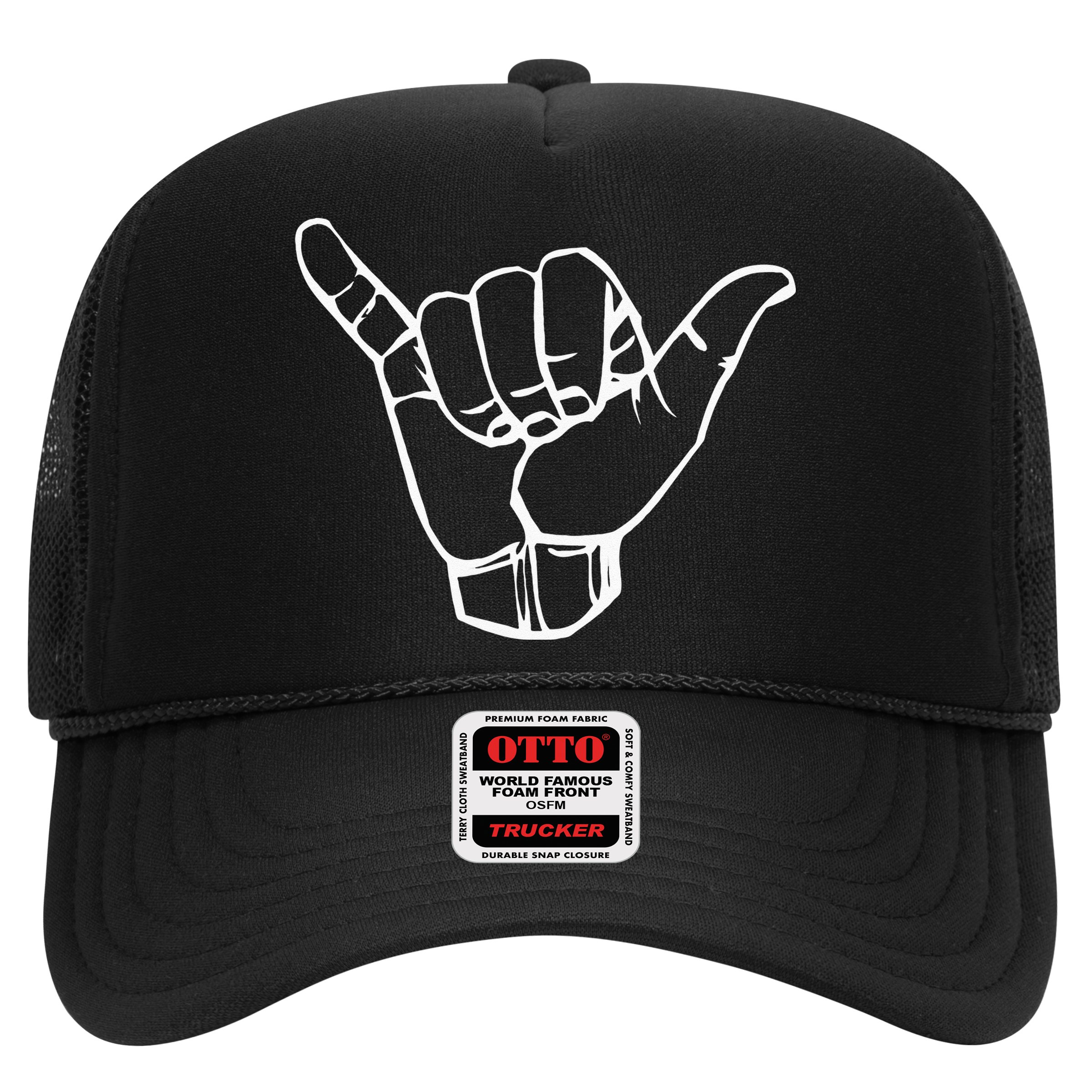 Shaka Sign Good Vibes Hang Loose Aloha Hawaiian Greeting Hat