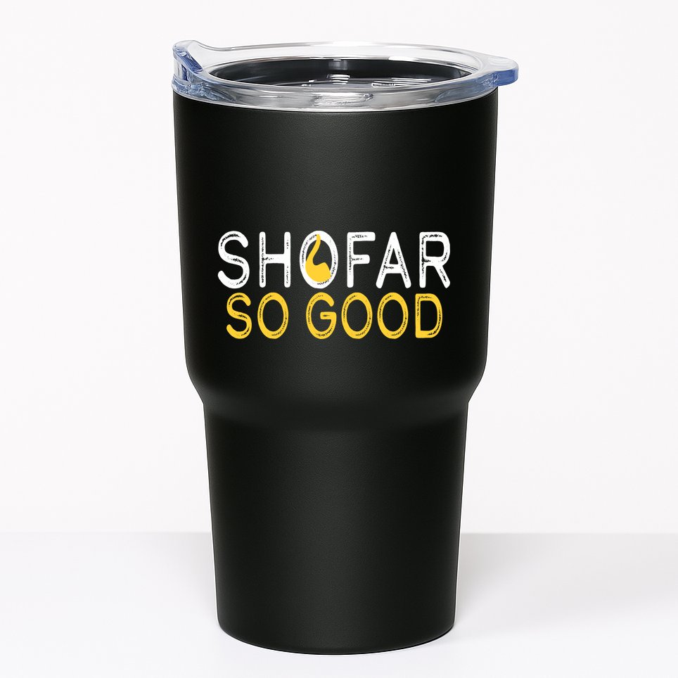 Shofar So Good Jewish New Year Shana Tova Hanukkah Tumbler