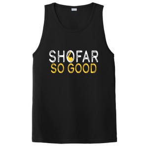 Shofar So Good Jewish New Year Shana Tova Hanukkah PosiCharge Competitor Tank