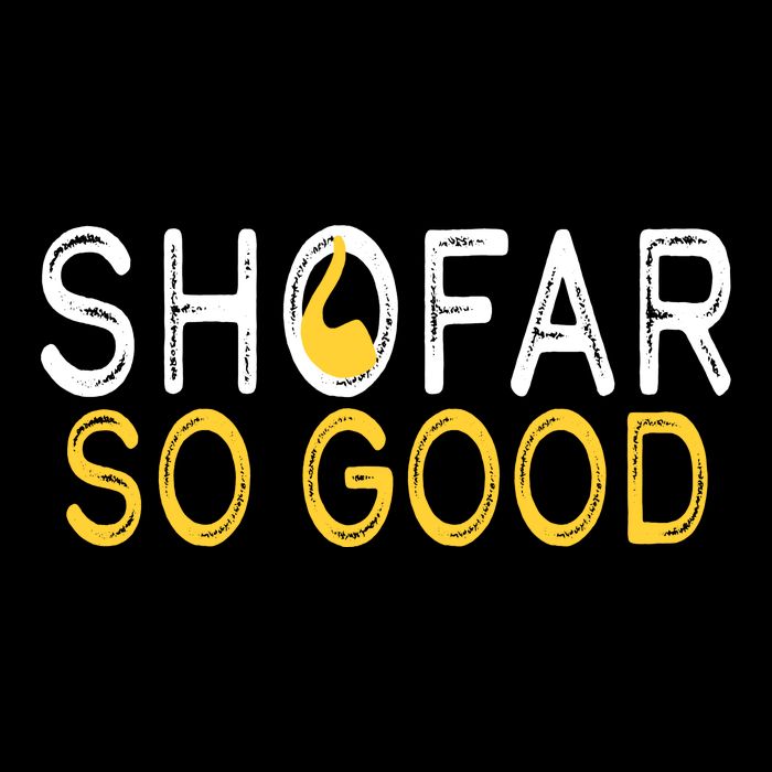 Shofar So Good Jewish New Year Shana Tova Hanukkah Cropped Pullover Crew