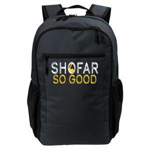 Shofar So Good Jewish New Year Shana Tova Hanukkah Daily Commute Backpack