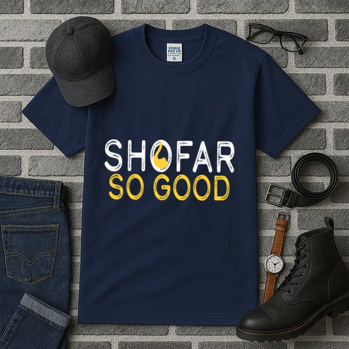 Shofar So Good Jewish New Year Shana Tova Hanukkah Tall T-Shirt