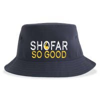 Shofar So Good Jewish New Year Shana Tova Hanukkah Sustainable Bucket Hat