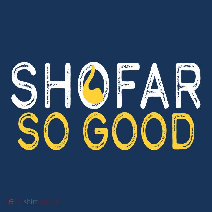 Shofar So Good Jewish New Year Shana Tova Hanukkah 7-Panel Snapback Hat