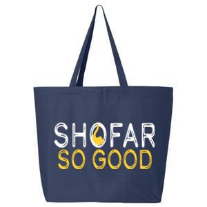 Shofar So Good Jewish New Year Shana Tova Hanukkah 25L Jumbo Tote