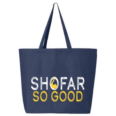 Shofar So Good Jewish New Year Shana Tova Hanukkah 25L Jumbo Tote