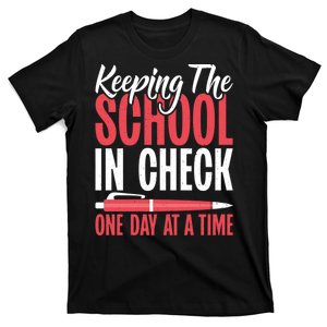 School Secretary Gifts Funny T-Shirt