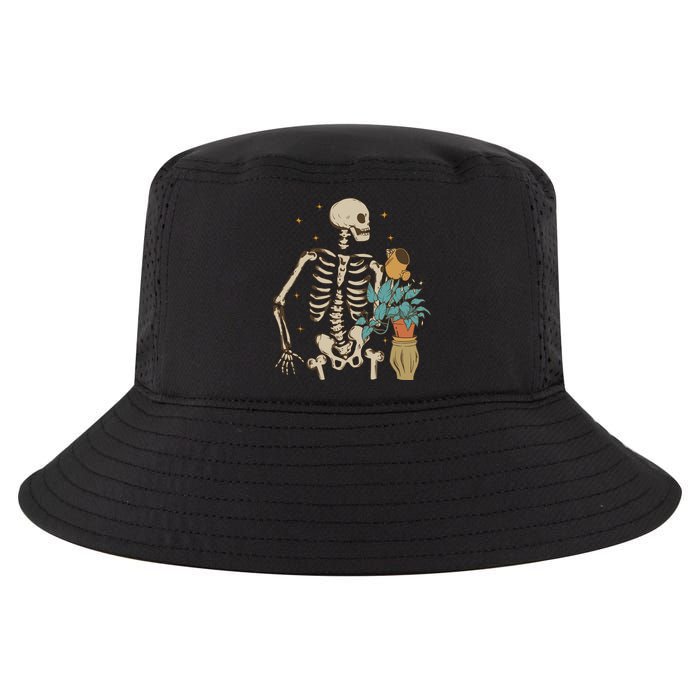Skeleton Spring Garden Plant Cool Comfort Performance Bucket Hat