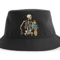 Skeleton Spring Garden Plant Sustainable Bucket Hat