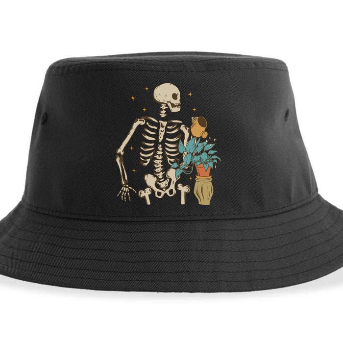 Skeleton Spring Garden Plant Sustainable Bucket Hat