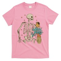 Skeleton Spring Garden Plant T-Shirt