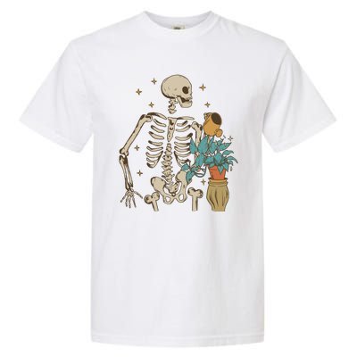 Skeleton Spring Garden Plant Garment-Dyed Heavyweight T-Shirt