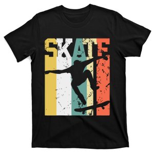 Skate Skateboarder Gift Skateboard Retro T-Shirt