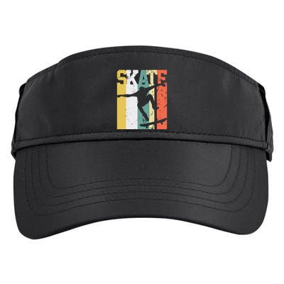 Skate Skateboarder Gift Skateboard Retro Adult Drive Performance Visor